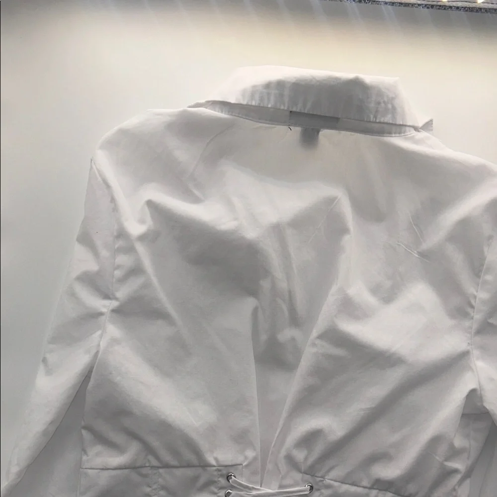 J for Justify Crisp White Button-Down Shirt - Picture 7 of 13